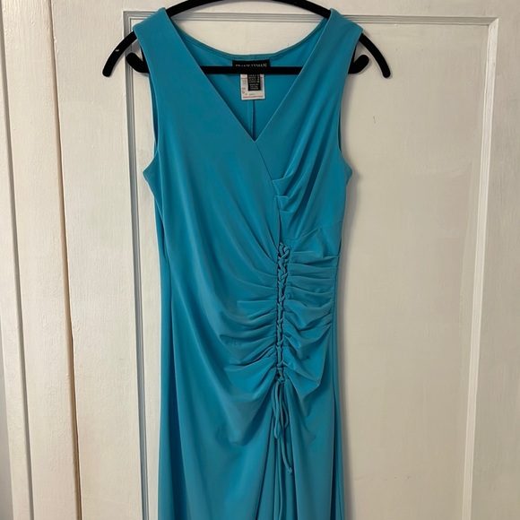 Frank Lyman Sleeveless Ruched Dress - Picture 1 of 6